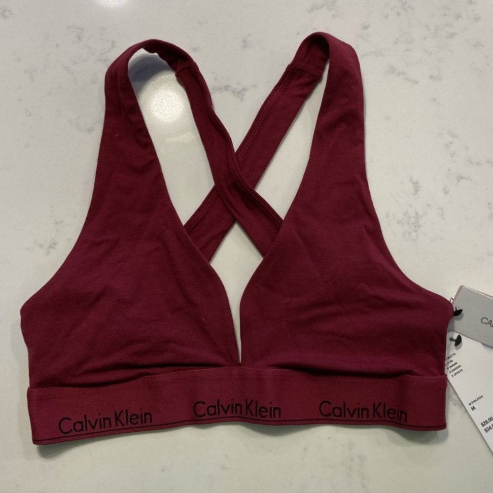 CALVIN KLEIN- BRALETTE- SIZE M